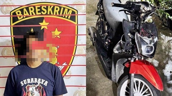 Kronologi Penangkapan Penadah dan Pencuri Motor di Samarinda