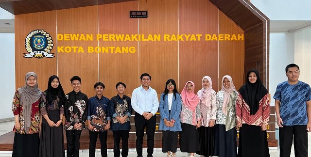 Ketua DPRD Bontang Sambut Hangat Kunjungan Duta Forum Anak