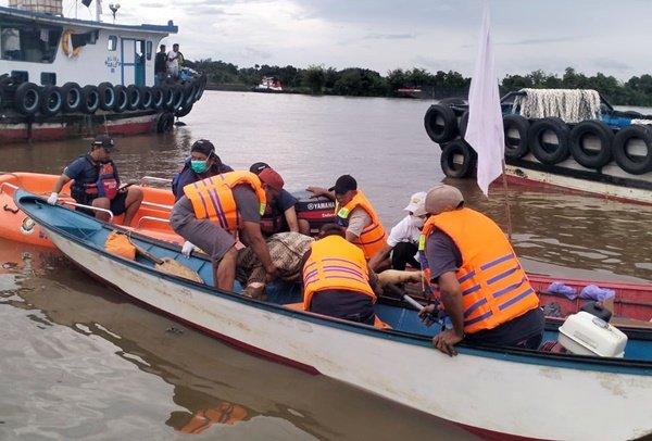 Tiga Hari Pencarian, Jasad Ishak Susilo Ditemukan di Sungai Mahakam, Kaltim