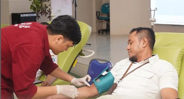 HUT ke-22 RSUD Taman Husada Bontang, Puluhan Pendonor Darah Antusias Bantu Sesama