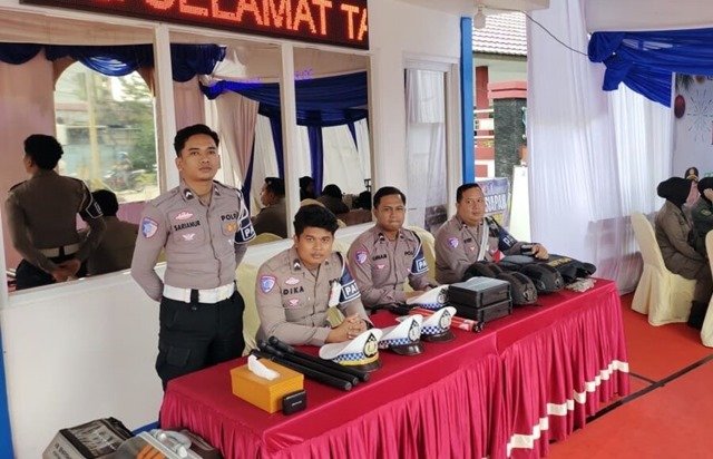 Polres Kutim Perketat Pengamanan Nataru, Pos Simpang 3 Pendidikan jadi Pusat Pantauan