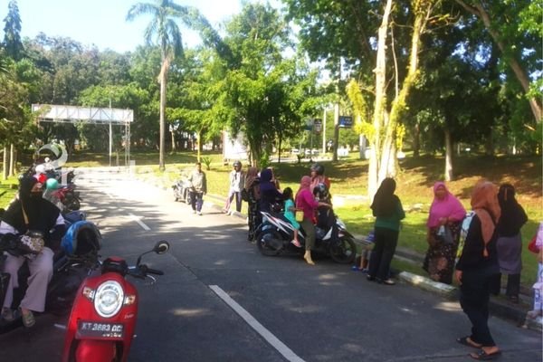 PKL di Bontang Berburu Event, Semalam Bisa Raup Jutaan Rupiah
