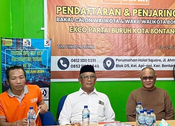 Meski Jalur Independen, Basri Rase-Chusnul Dihin Lirik Partai Buruh Bontang