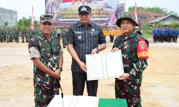 Libatkan 150 Personel, TMMD ke-120 Kodim Bontang Rampungkan Sarana Fisik dan Penyuluhan