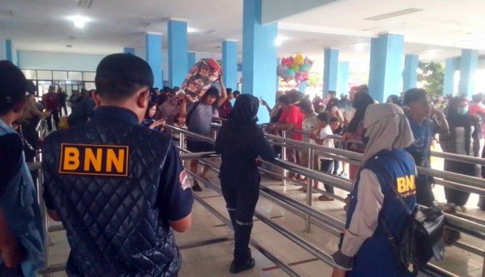 Sidak BNNK Bontang di Pelabuhan Lok Tuan; Penumpang Bebas Masuk Tanpa Pemeriksaan