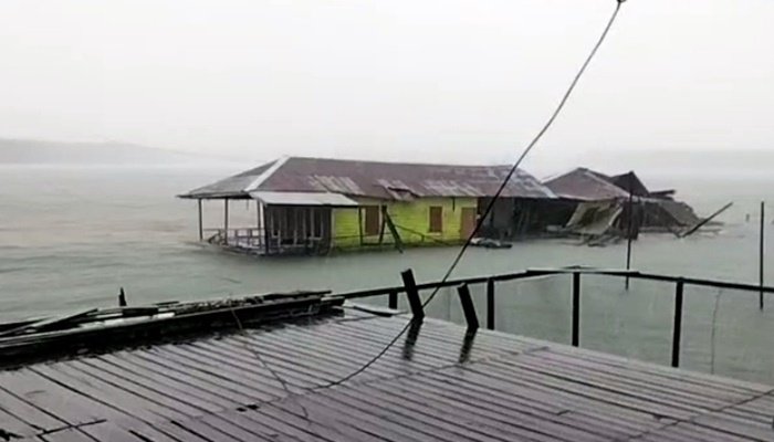 Angin Kencang Terjang Bontang, Lima Bangunan Rusak Dihantam Cuaca Ekstrem