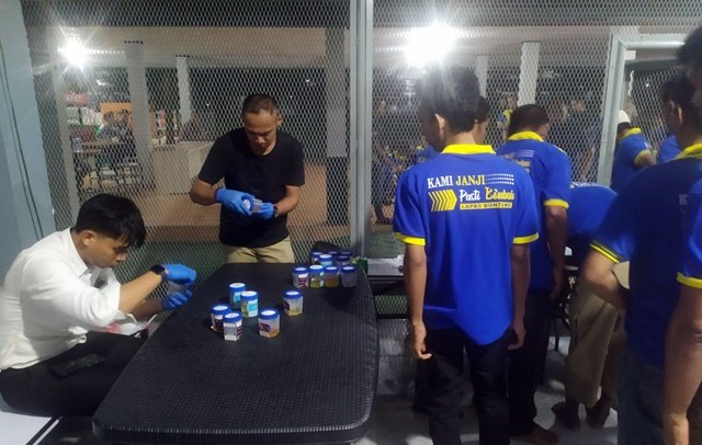 Tes Urine Massal di Lapas Bontang, Ribuan Napi dan Pegawai Bersih Narkoba