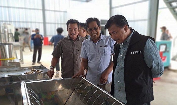 Mesin Produksi Jahe di Loa Kulu Siap Beroperasi