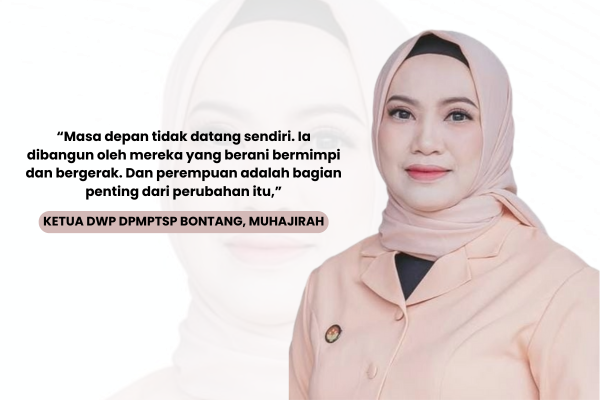 Ketua DWP DPMPTSP Bontang Ajak Perempuan Terus Bergerak dan Berkarya di Momen Hari Kartini