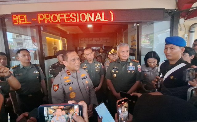 Mapolres Tarakan Diserang Oknum TNI, Kapolda dan Pangdam: Soliditas TNI-Polri Tetap Terjaga