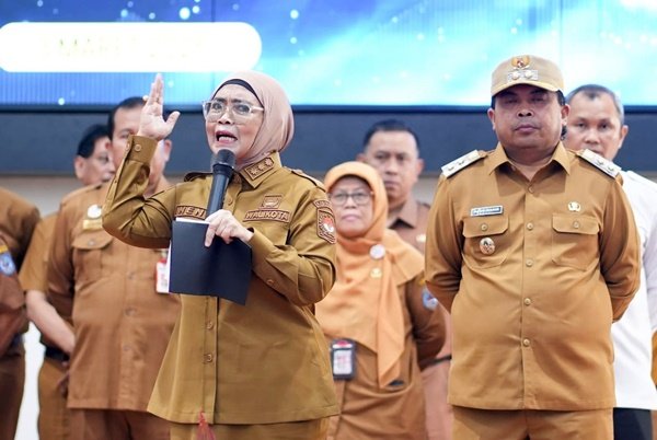 Pemkot Bontang Gelar Apel Gabungan, Wali Kota Neni Sebut Stunting Masih jadi Tantangan Besar