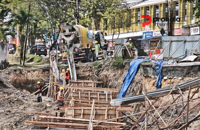 Habiskan Rp9,6 Miliar, Jalan Syafrudin Yoes Balikpapan Akhirnya Diperbaiki Permanen