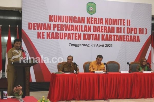 Pemkab Kukar Terima Kunjungan Kerja DPD RI, Bahas Perlindungan Hutan Sambut IKN
