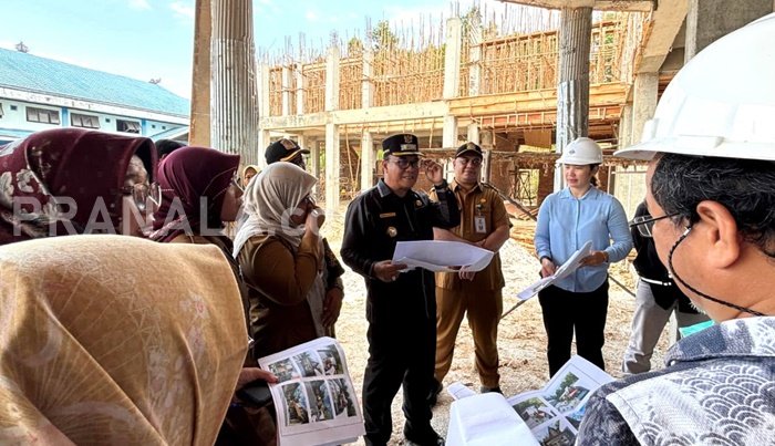 Habiskan Rp9,9 Miliar, Proyek Puskesmas Sepinggan Baru Balikpapan Sudah 29 Persen