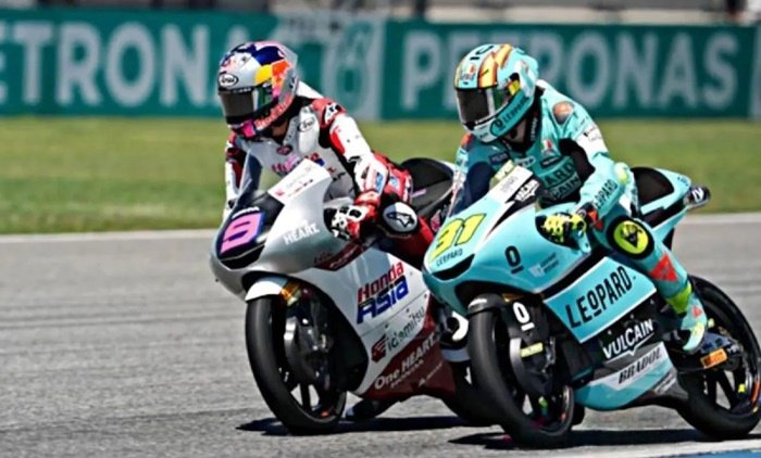 Sempat Cetak Lap Tercepat, Veda Ega Pratama Gagal Finis usai Crash di Moto3 Amerika