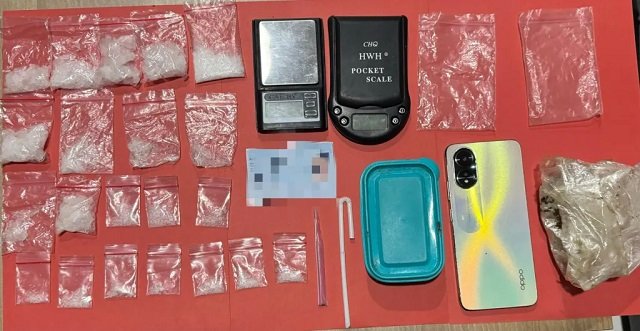 Pria 19 Tahun di Berau Diringkus, 54 Gram Sabu Disita