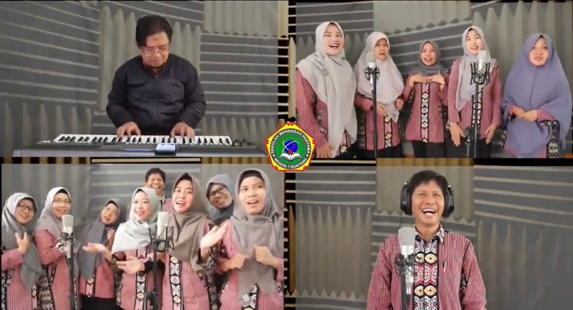 VIDEO: Persembahan Manis Guru SMPN 7 Bontang untuk Siswa