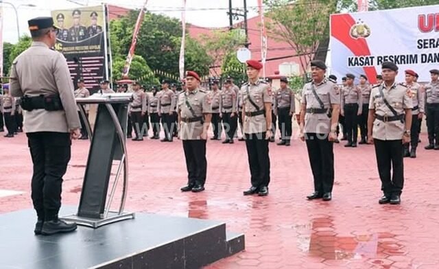 Rotasi Jabatan di Polres Bontang: Kasat Samapta dan Kasat Reskrim Berganti