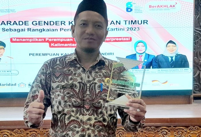 Peduli Kestaraan Gender, Desa Sumber Sari Predikat Terbaik Gender Award 2023