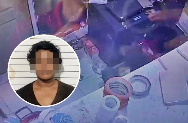 Modal Intip Kunci di Atas Galon, Pemuda di Samarinda Gasak Jutaan Rupiah dari Brankas Alfamidi