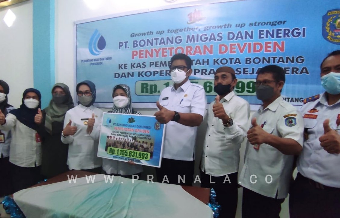 Dua Tahun Absen Akibat Rugi, Tahun Ini PT BME Setor Deviden Rp 1,1 Miliar