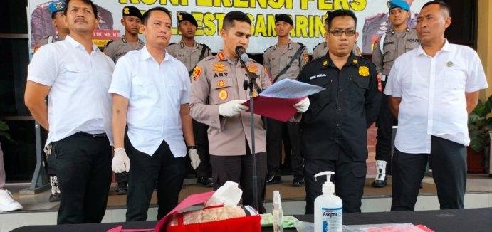 Dikendalikan dari Lapas Tenggarong, Sabu 1,5 Kilogram Gagal Edar di Samarinda