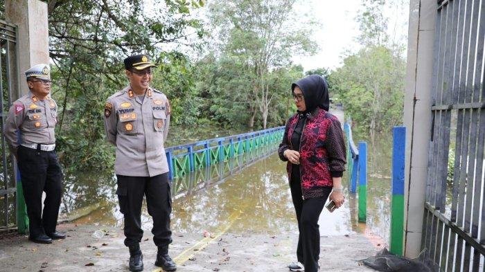 DPRD Bontang Soroti Genangan Air di SMP Negeri 5