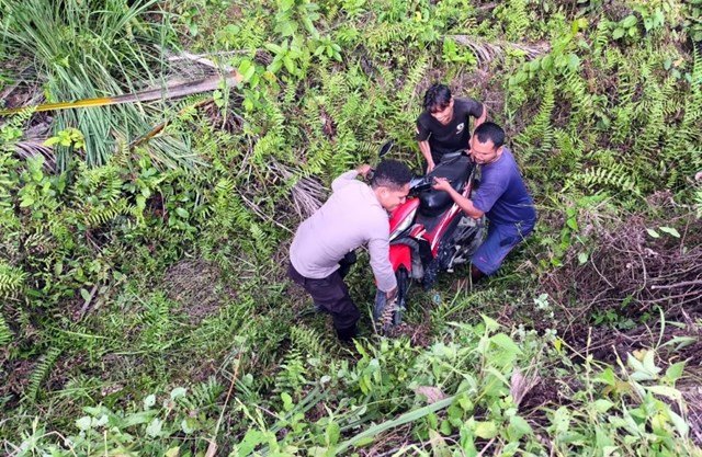 Kecelakaan Tunggal di Kembang Janggut Kukar, Pengendara Motor Meninggal