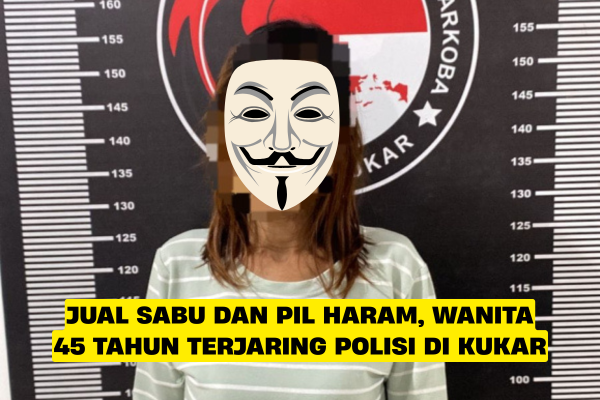 Jual Sabu dan Pil Haram, Wanita 45 Tahun Terjaring Polisi di Kukar