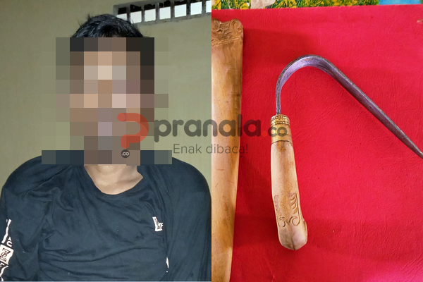 Tersangka Kasus Narkoba di Marang Kayu, Kukar Nekat Lawan Polisi dengan Badik