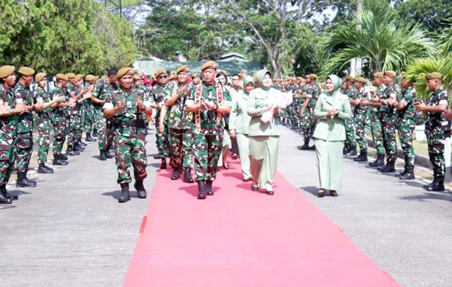 Kunjungan Pangdam VI/Mulawarman jadi Momen Penguatan Moral Prajurit di Bontang