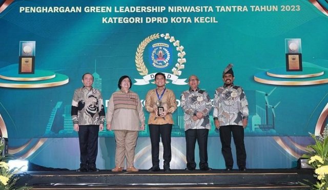 DPRD Bontang Raih Penghargaan Green Leadership Nirwasita Tantra 2023, Bukti Komitmen Terhadap Lingkungan