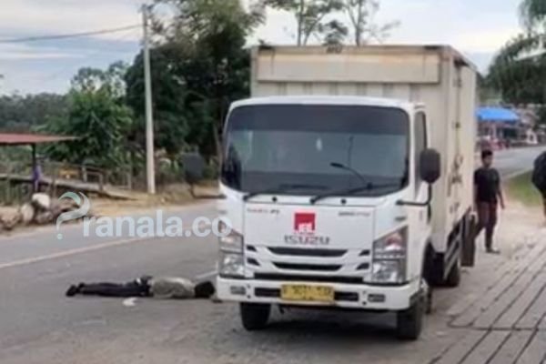 Tak Diberi Jalan, Empat Pemotor di Kukar Pukul Sopir Truk sampai Terkapar