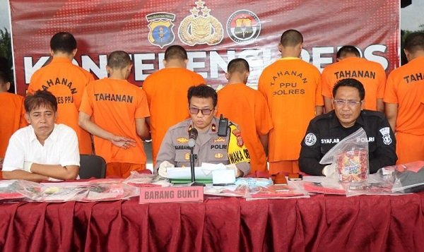 21 Hari Ungkap 10 Kasus Narkoba di PPU, 16 Tersangka Ditangkap, Salah Satunya Berstatus Pegawai Negeri