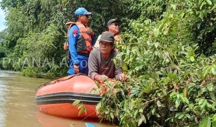 Perahu Terbalik di Sungai Bengalon Kutim, Suami Istri Hilang Terseret Arus saat Pulang dari Ladang