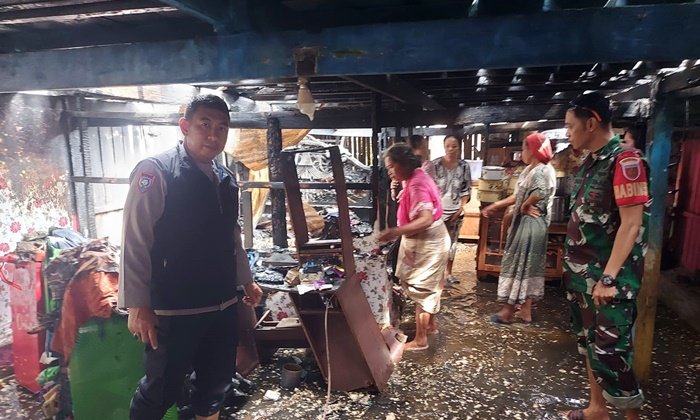 Rumah Nelayan di Pangkep Ludes Terbakar, Kerugian Capai Rp 114 Juta